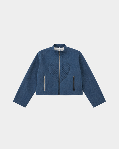 DENIM HEART