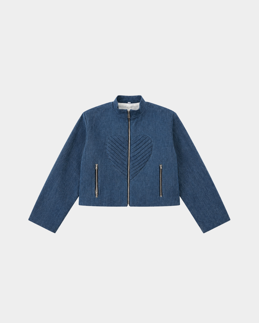 DENIM HEART