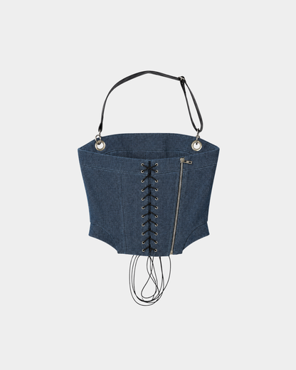 DENIM CORSET