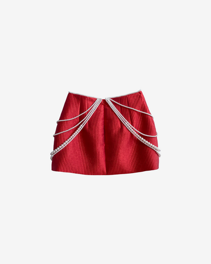 Red Dingue skirt